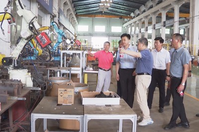 鋼城區(qū)委副書記、區(qū)長程學鋒帶隊赴深圳佛山考察洽談招商項目，聚焦工業(yè)自動化設備銷售及售后服務